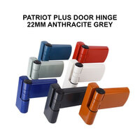 PATRIOT PLUS DOOR HINGE 22MM ANTHRACITE GREY