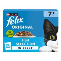 Felix Original Senior Fish Selection in Jelly 4x12x85g