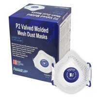 Moulded Mesh Masks, P2, Valved, Box 10