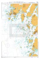 ADMIRALTY Chart - 853 Approaches to Brofjorden