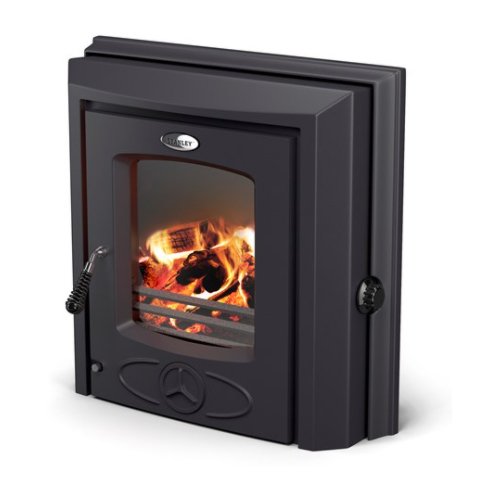 Stanley Cara 6.5kW Non Boiler Insert Stove - Matt Black