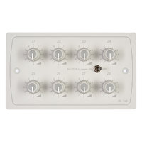 Cloud RL-1X8W | 8 Way Remote Volume Plate &ndash; White