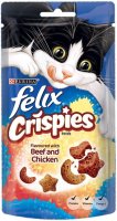 Felix Crispies Beef & Chicken 45g x 8