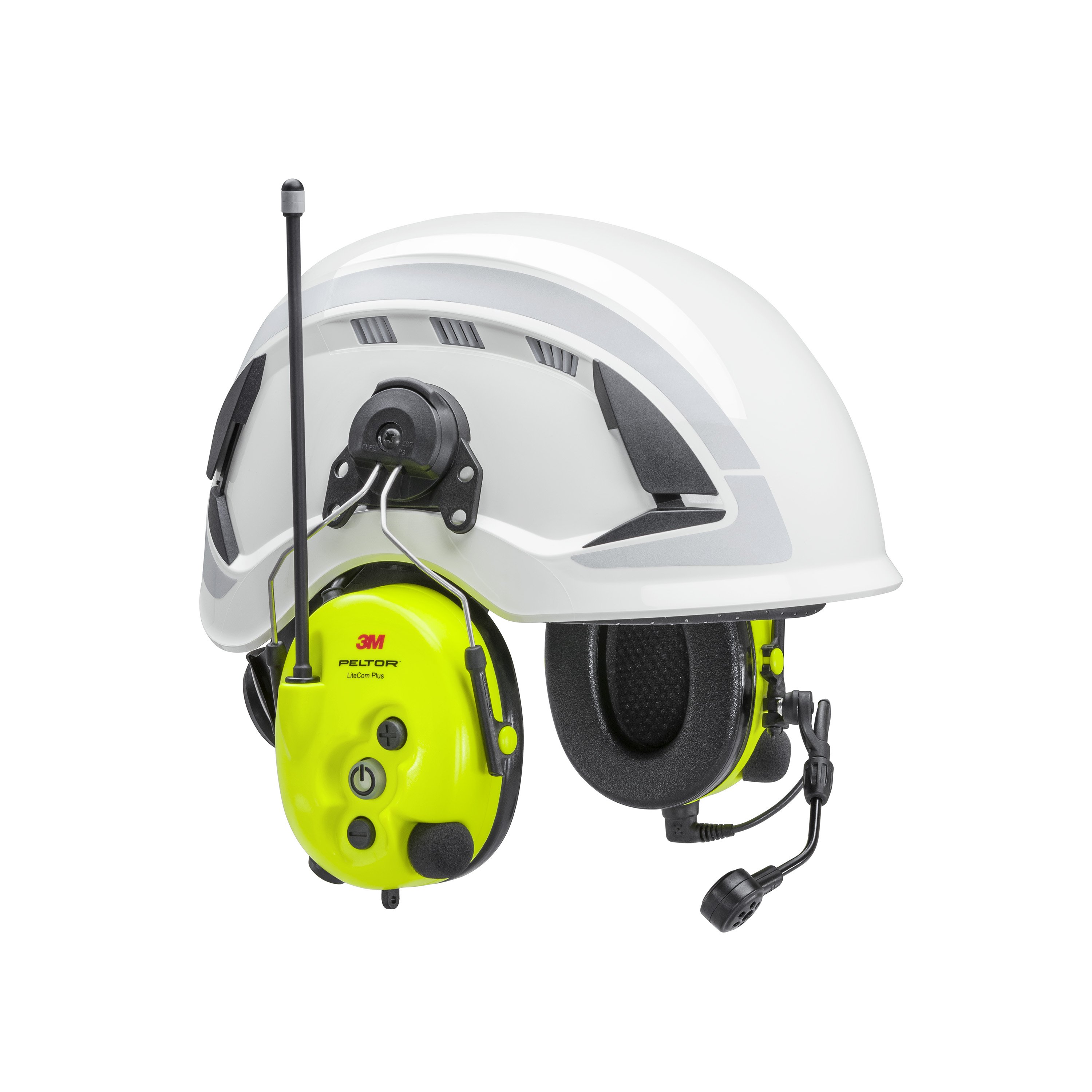 3M Peltor LiteCom Plus Helmet Mounted Headset PMR446