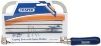 Draper Coping Saw Frame & 5 Blades