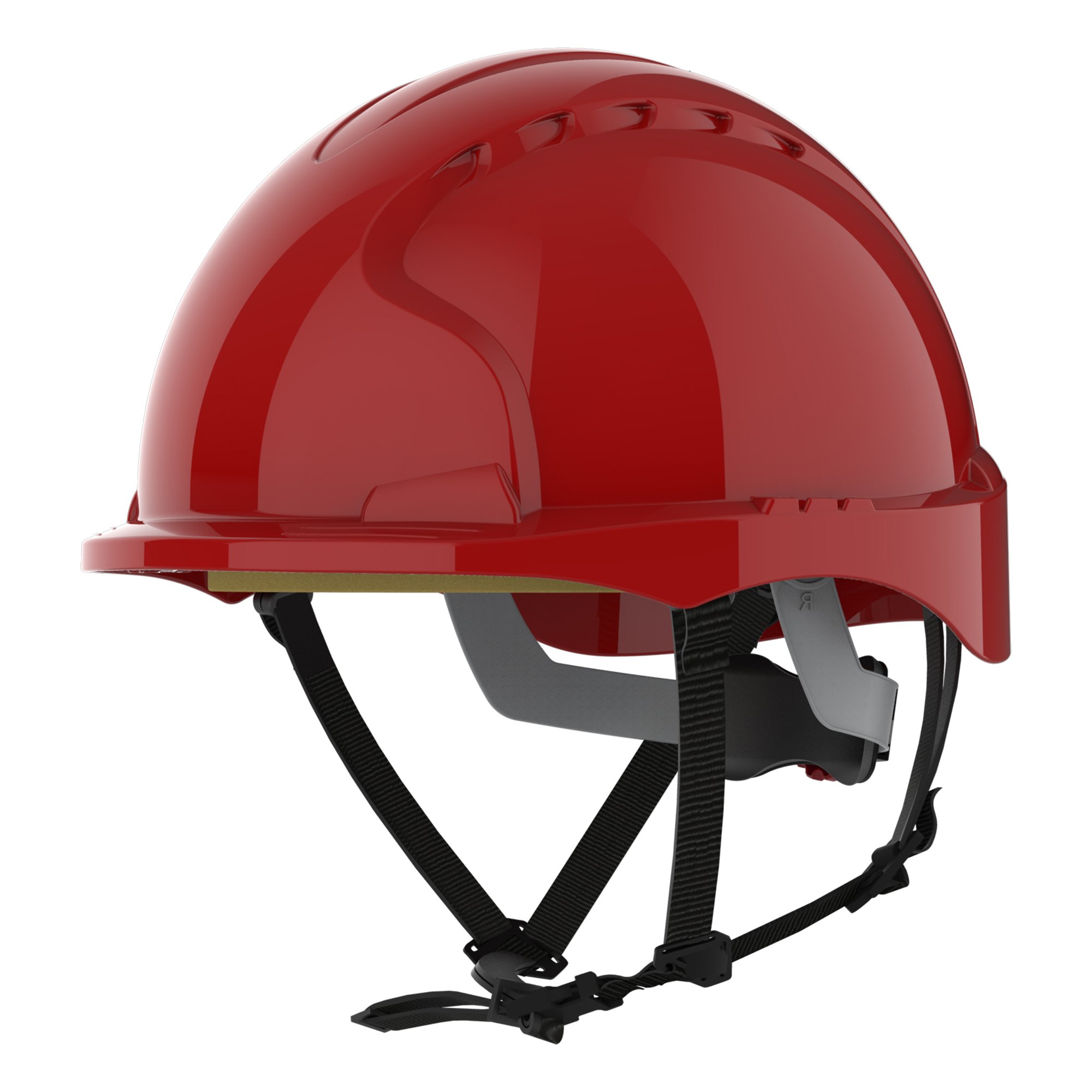 EVO 3 C+ MIC/PEAK WR LINESMAN HELM RED