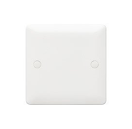 21141 Y401 1 Gang Blank Plate with smooth finish