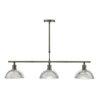 DARA 3LT PENDANT BAR ANTIQUE BRASS