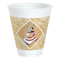 Cup (Foam/Cafe G)-Dart-*Red Tape*(1000x10oz)