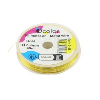 Gold Metal Wire - 40m (4mm)