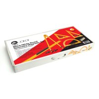 Jakar Black/White Board Magnetic Geometry Set - 9 piece