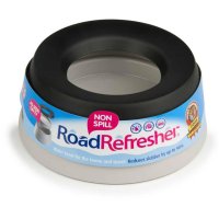Road Refresher Large Non-Spill Dog Bowl - Grey x 1