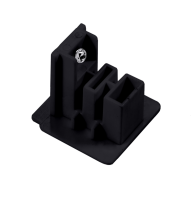 binary track light end connector