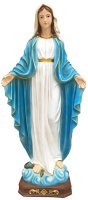 Resin/Fibreglass Statue/Coloured/Miraculous/39 inch   (48630)