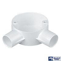 MT 20mm Round Conduit Angle Box