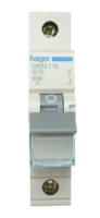 HAGER 16A MCB 1 POLE B