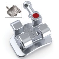 UnoDent MBT Bracket LL5 with Distal Hook - Pack of 10 