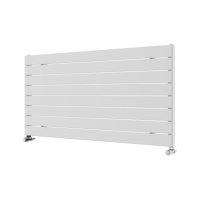 Tucker French 595 x 1200mm Single Panel White Horizontal Radiator (Heating Only)
