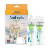 Dr Browns Options Plus Twin Pack Wide Neck Bottle 270ml