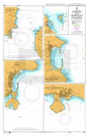ADMIRALTY Chart - 1957 Harbours in the Arquipelago dos Acores (Central Group)
