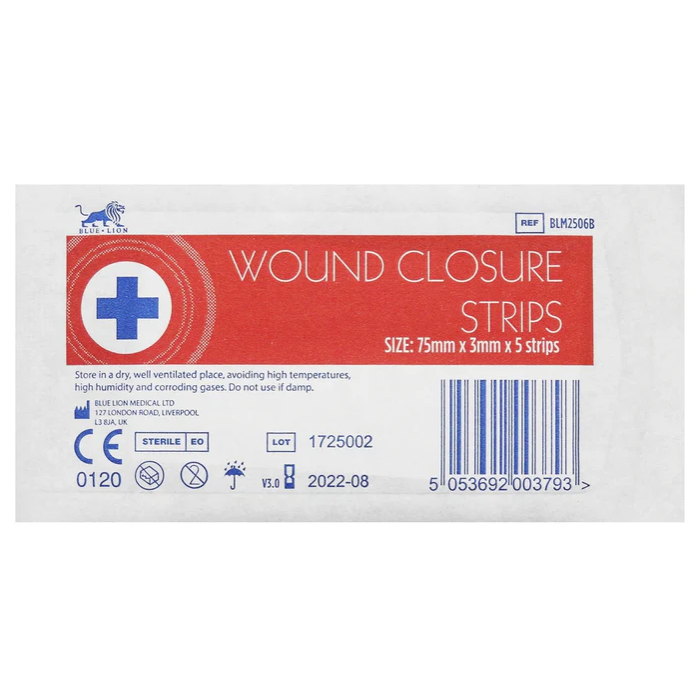 WOUND CLOSER STRIPS - 6MM PACK OF 10