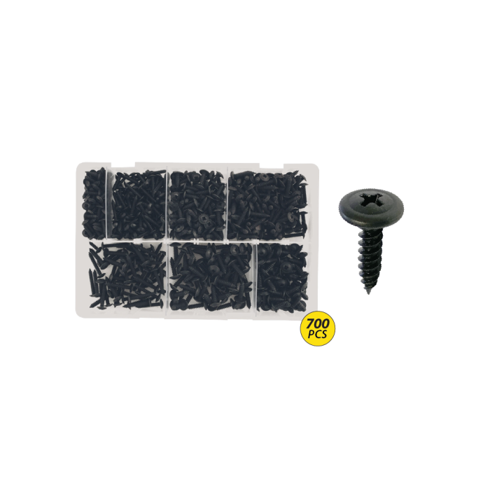 Assorted S/Tapping Screws Flange & Countersunk heads