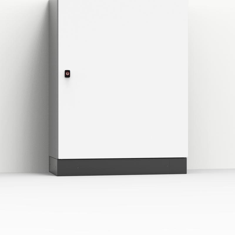 P2120 nVent Hoffman Plinth front/ rear, 200x1200, Mild steel, RAL7022