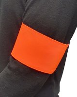 Hi-vis Blank Arm Band with Velcro