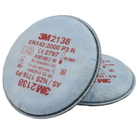3M&trade; Particulate Filters, P3 R, 2138