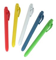 Detectable Retractable Pen with Clip - Black Ink