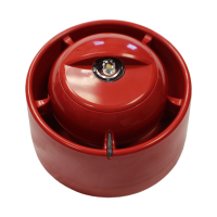 SmartCell Red Sounder and Wall-Beacon (VAD White Flash)