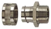 Flexicon FU-M Nickel Plated Brass Male Glands - Fixed Type - FU Conduit Range