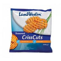 Seasoned Chriscut Fries Lamb Weston (4x2.5kg) D24