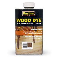 Rustins Wood Dye Brown Mahogany 250ml
