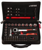Virax 51pcs Socket Set with Basin Wrench 310410 