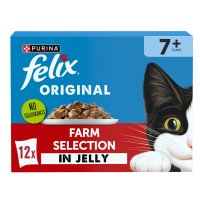 Felix Original Senior Farm Selection in Jelly 4x12x85g