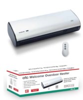 ATC WELCOME 3KW OVERDOOR HEATER COMPLETE WITH REMOTE CONTROL