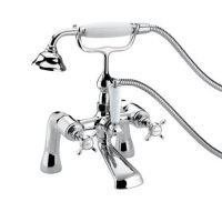 Bristan 1901 Bath Shower Mixer with Ceramic Disc Valves Chrome N BSM C CD