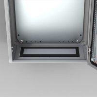 AFV03R5 nVent Hoffman Ventilated gland plate, with filter, RAL7035