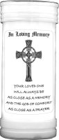 Candle 5 1/2 inch - In Loving Memory   (88986)