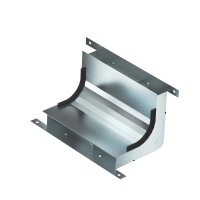 OBO Vertical Bend, Two-Compartment, Height 38 mm