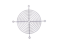 WIRE FAN GUARD (SUITABLE W/ 120/120MM EVAPORATOR FAN) - 2014 TO PRESENT