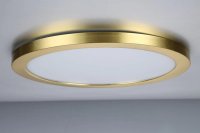 TAURI MAGNETIC RING FOR 24W PANEL IN SATIN BRASS FINISH