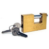 BX970 TRI CIRCLE 70MM BRASS SHUTTER LOCK