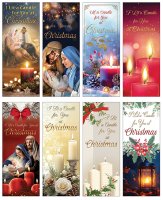 Christmas Card/I Lit A Candle For You/12 Designs   (97860)