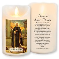 LED Candle/Scented Wax/Timer/St.Martin   (86677)