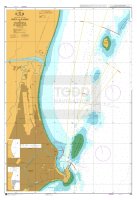 ADMIRALTY Chart - 696 Port and Passes of Toamasina (Tamatave)