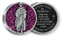 Pocket Token/Enamelled/St.Peregrine   (13439)