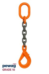 pewag grade 10 chain sling in one leg