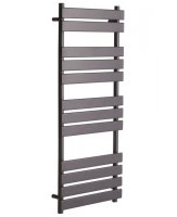 FORGE 1200X500 HEATED TOWEL RAIL ANTHRACITE